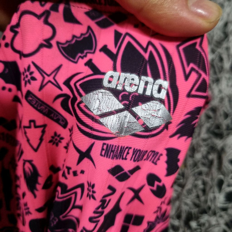 아레나 여아동 실내수영복 85--4