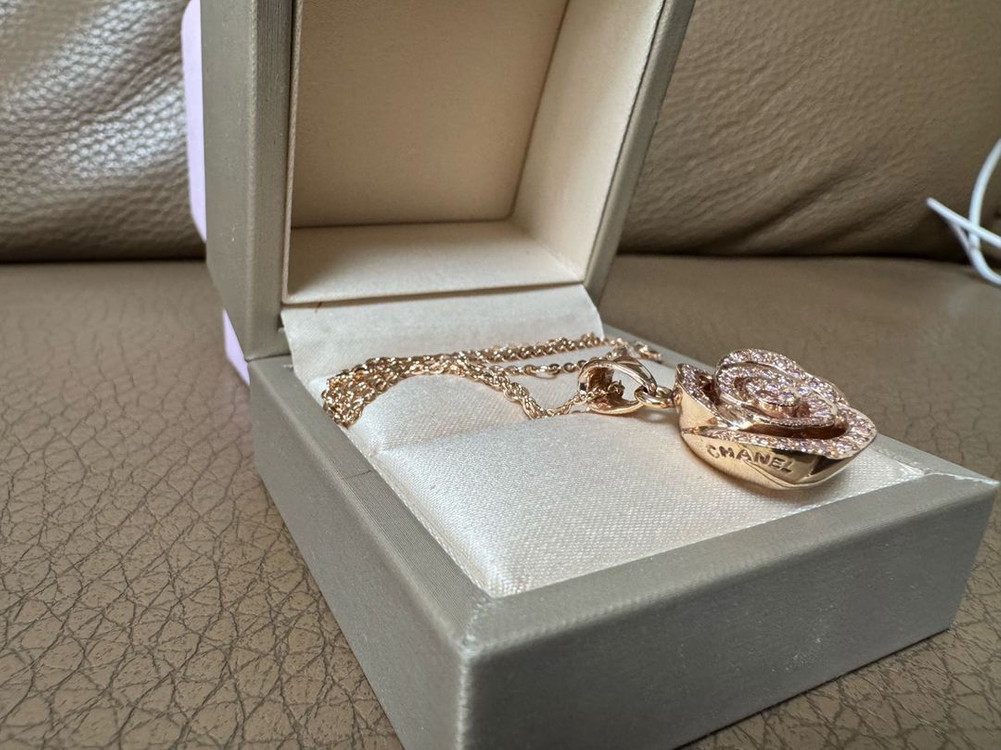 {금값사상최고]14k핑크골드 목걸이(2.5돈)존재감 굿--1