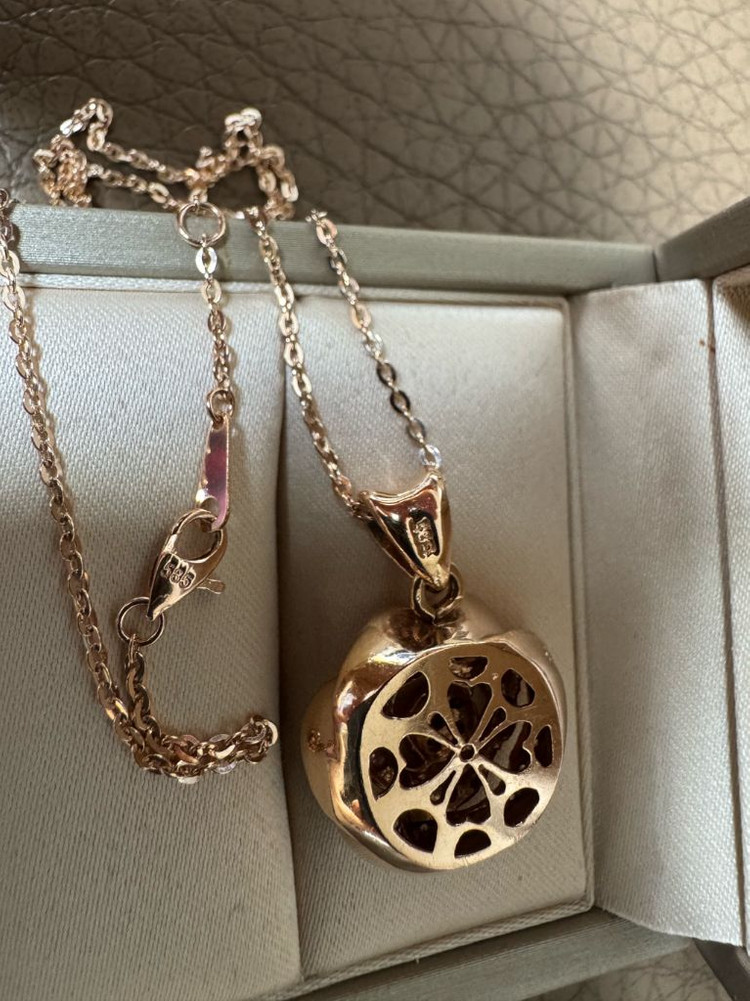 {금값사상최고]14k핑크골드 목걸이(2.5돈)존재감 굿--4