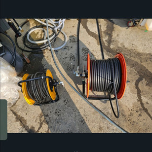 고압세척기 300바 40리터 40마력 이태리고압펌프 하수구