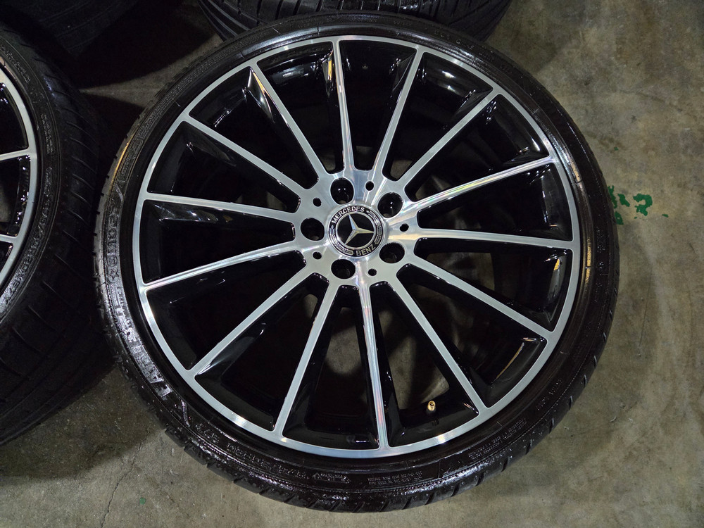 벤츠 W213 E클래스 마차 20인치 정품 휠타이어--2
