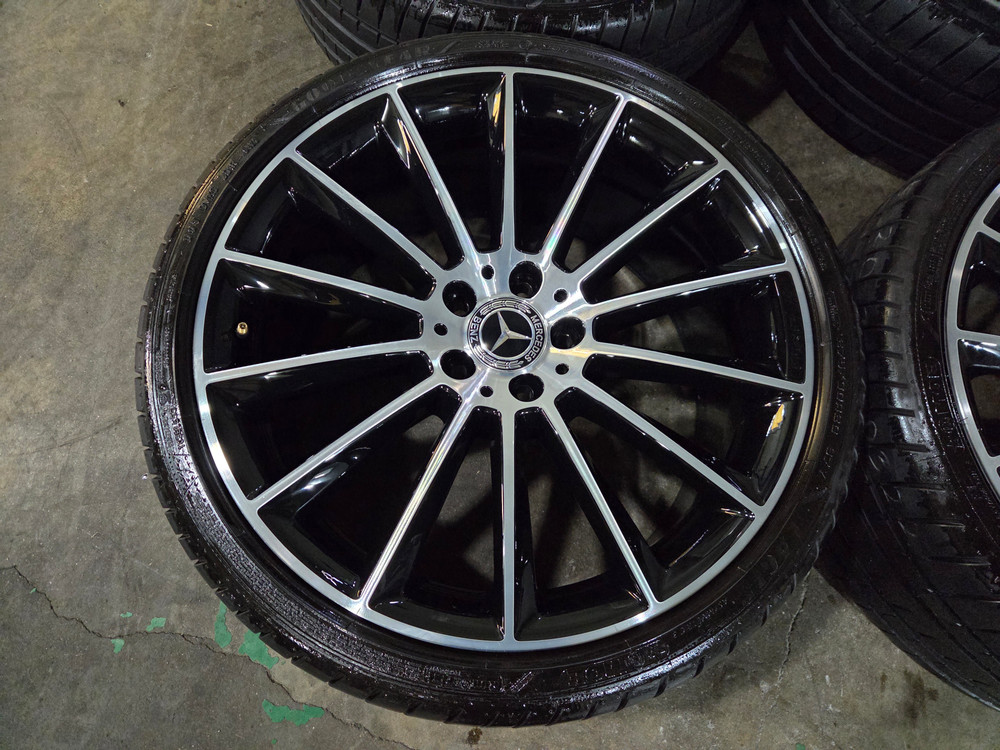 벤츠 W213 E클래스 마차 20인치 정품 휠타이어--1