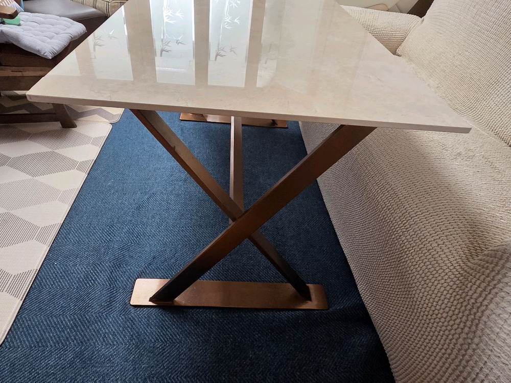 한샘 도무스 포셀린 세라믹 식탁 급매.. 이미지