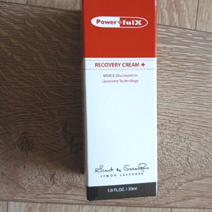 [미개봉] 파워풀엑스 리커버리크림 플러스 30ml x 4개