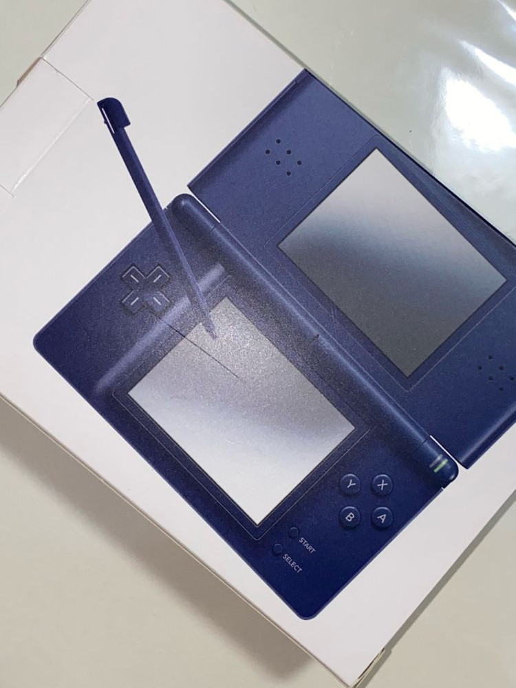 미개봉 닌텐도 DS LITE 에나멜 네이비 NDSL NDS Nintendo DS 라이트 국내 수입판 이미지