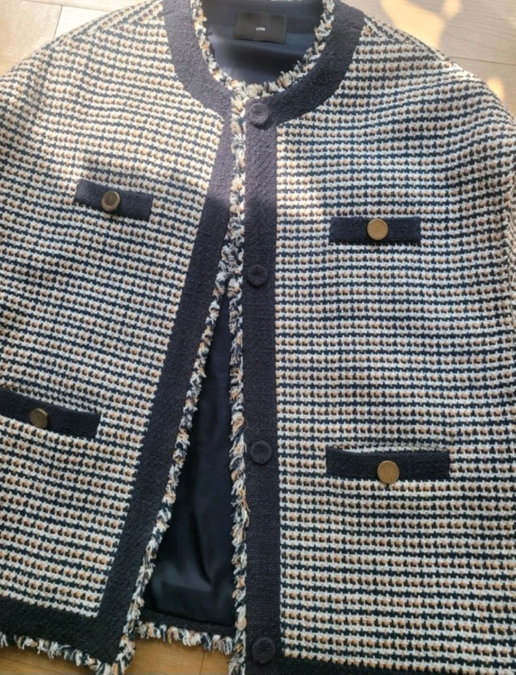 오르 orr 프리미엄 트위드 베스트 스몰--2