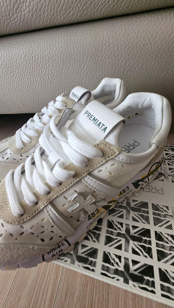 프리미아타 화이트 에어 483 운동화 35 새상품 이미지