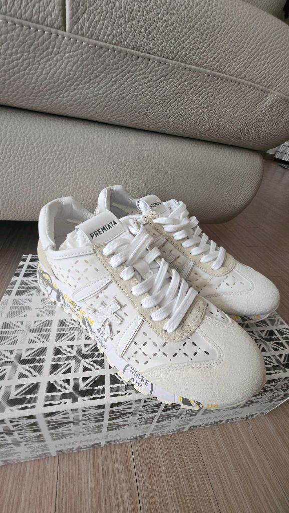 프리미아타 화이트 에어 483 운동화 35 새상품 이미지