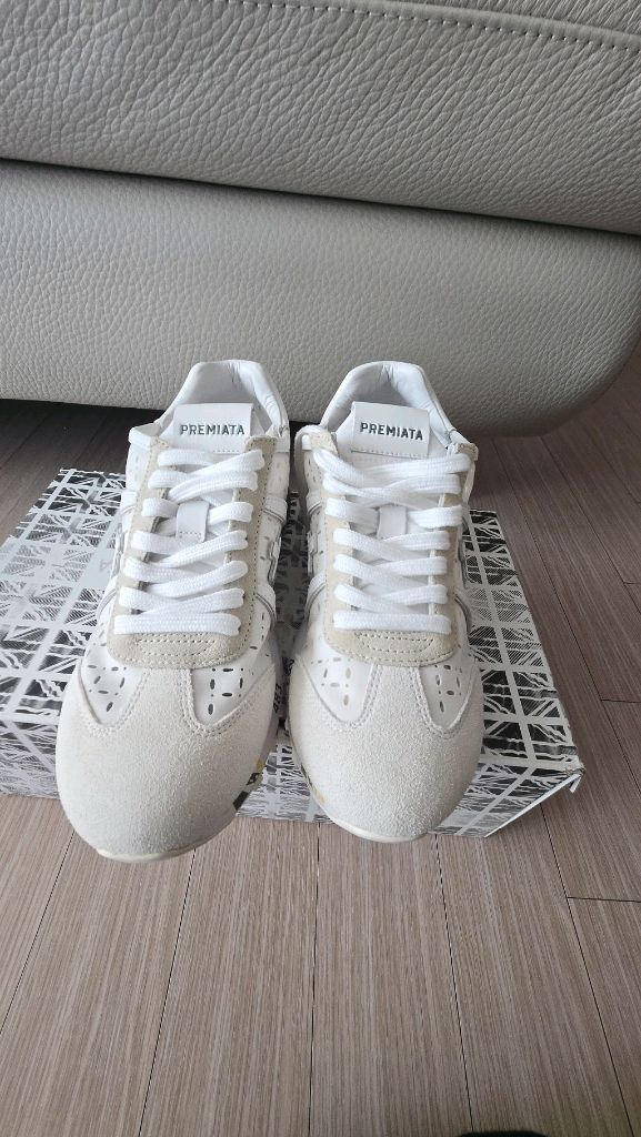 프리미아타 화이트 에어 483 운동화 35 새상품 이미지