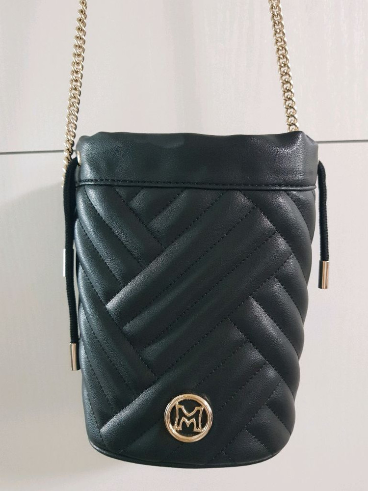 메트로시티 퀼팅 체인 미니 크로스백(상태좋음) 이미지