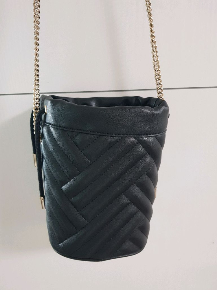 메트로시티 퀼팅 체인 미니 크로스백(상태좋음) 이미지