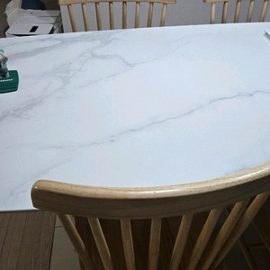 세라믹 식탁 의자 세트