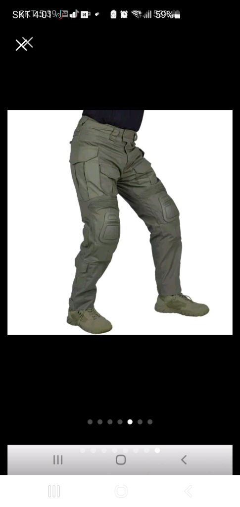 택티컬 바지 전술 바지(작업용)--1