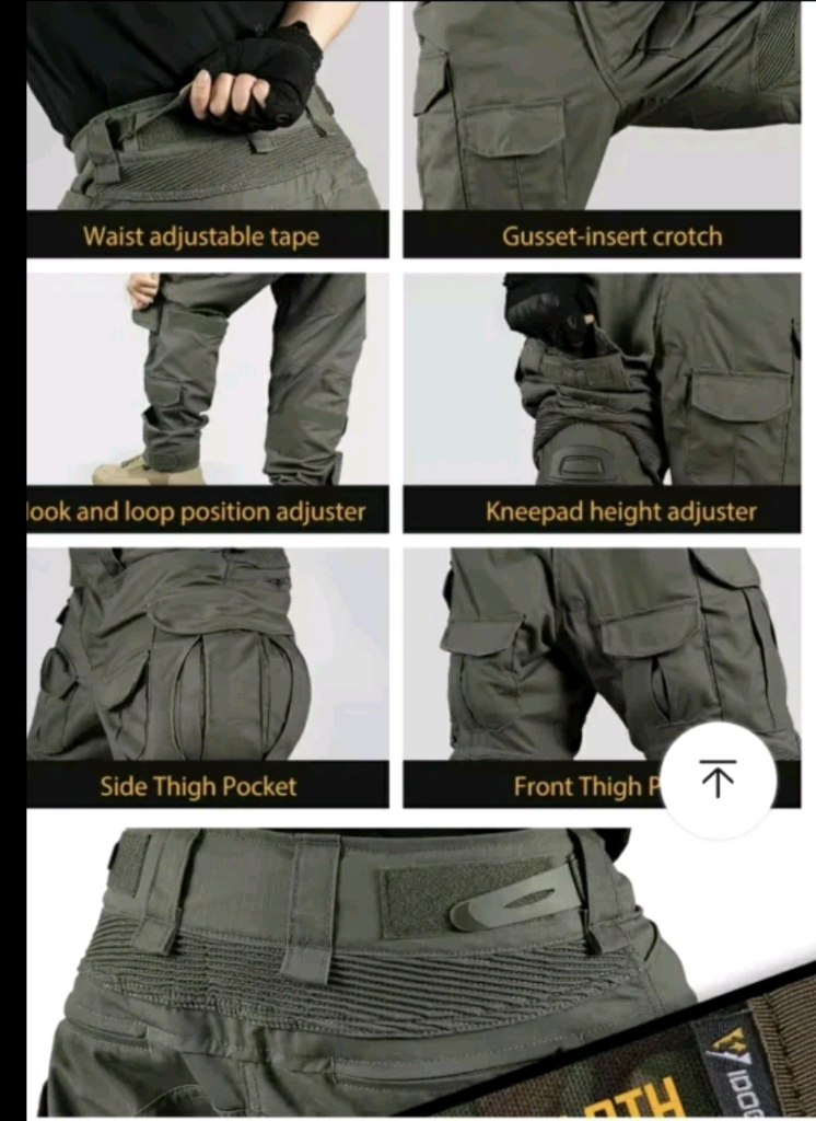 택티컬 바지 전술 바지(작업용)--3