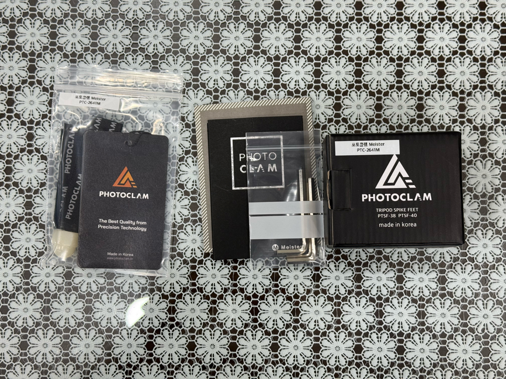 포토클램 Meister PTC-2641M 삼각대(개봉 미사용)--5