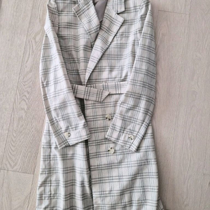 TOPGIRL 체크 롱 자켓 55사이즈