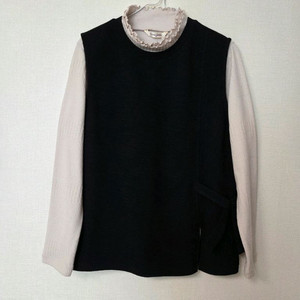 올리비아로렌 조끼&프릴넥 티66.77