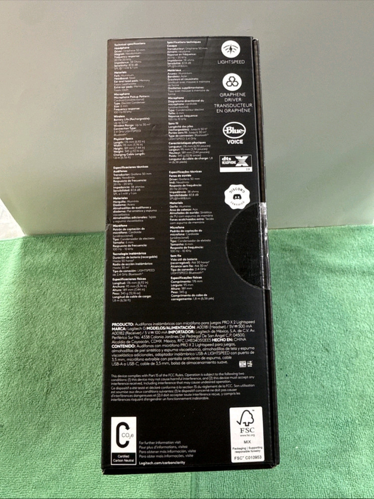 로지텍 G PRO X 2 무선 게이밍 헤드셋--7