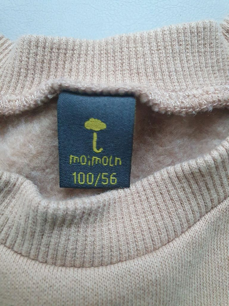 귀여운 아동용 맨투맨 티셔츠입니다- 보보쇼즈: 18-24개월, 86cm- 모이몰른: 100/56 사이즈아이들이 편안--3