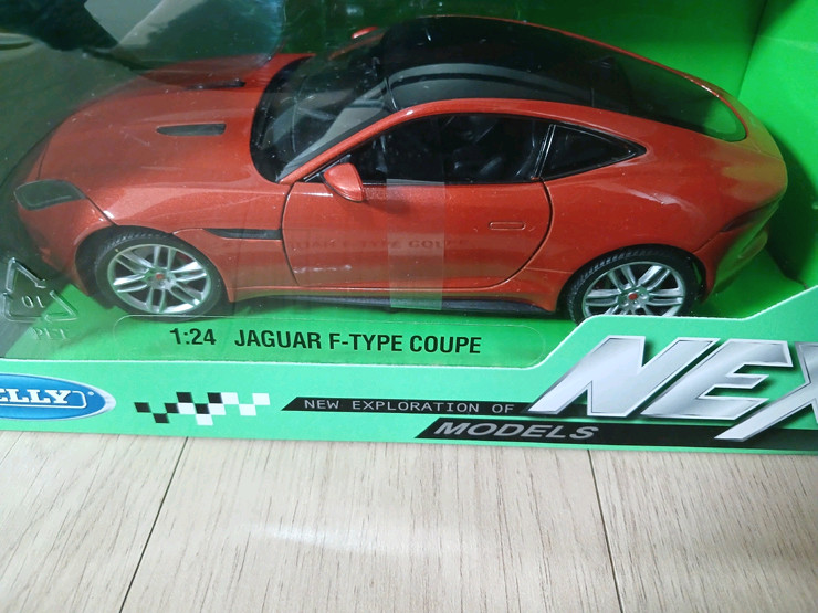 웰리 재규어 NEX Jaguar F-Type Coupe 1:24 다이캐스트 모형자동차 새제품 판매 (미개봉) 이미지