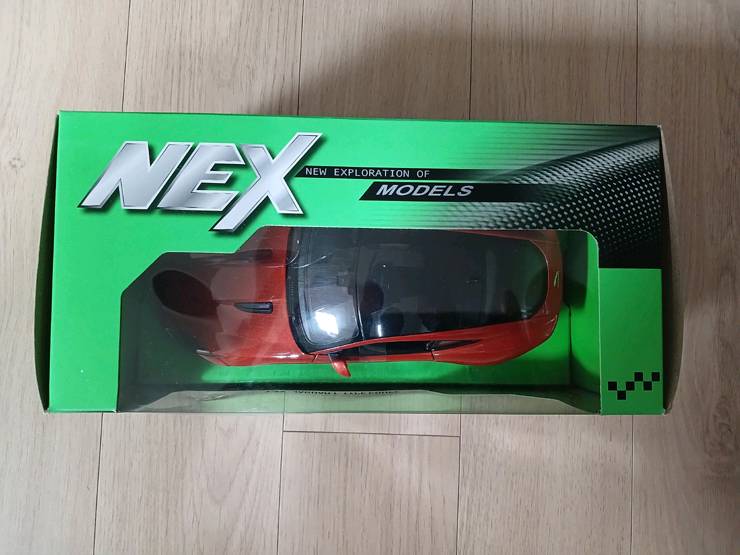 웰리 재규어 NEX Jaguar F-Type Coupe 1:24 다이캐스트 모형자동차 새제품 판매 (미개봉) 이미지