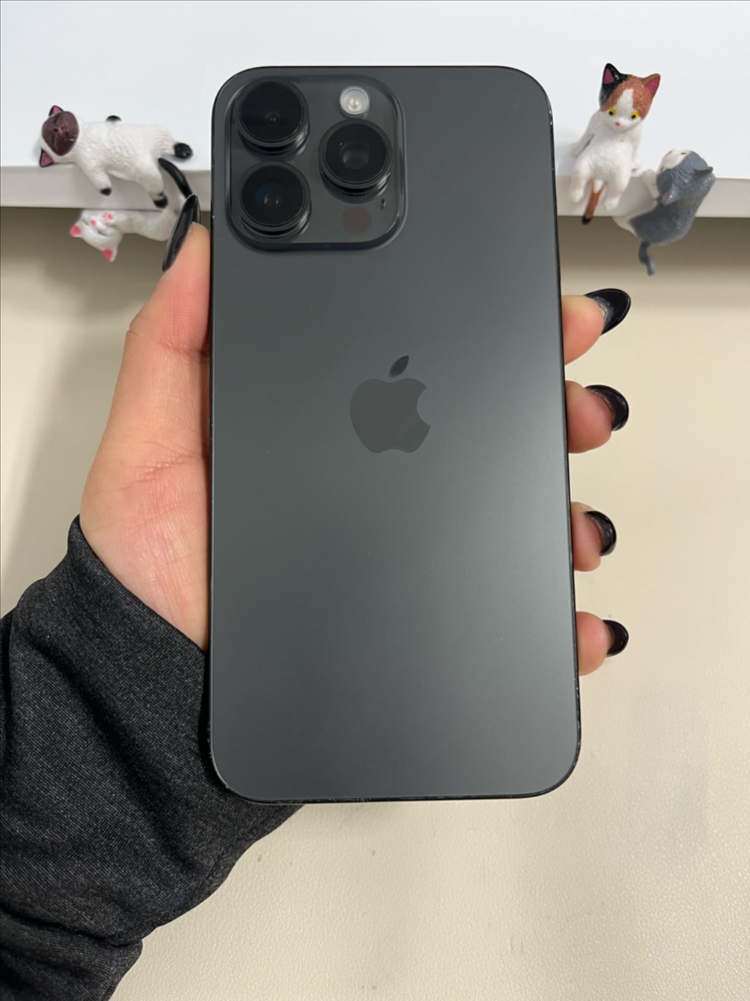 아이폰15프로맥스 256G 블랙티타늄 S급!--1