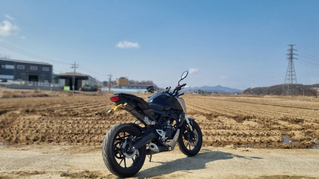 혼다 cb 125r 18년식 검정 차량 급매 합니다. 이미지