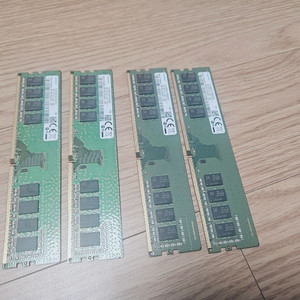 8G 1RX8 PC4-2400T DDR4 4개 일괄판매 이미지