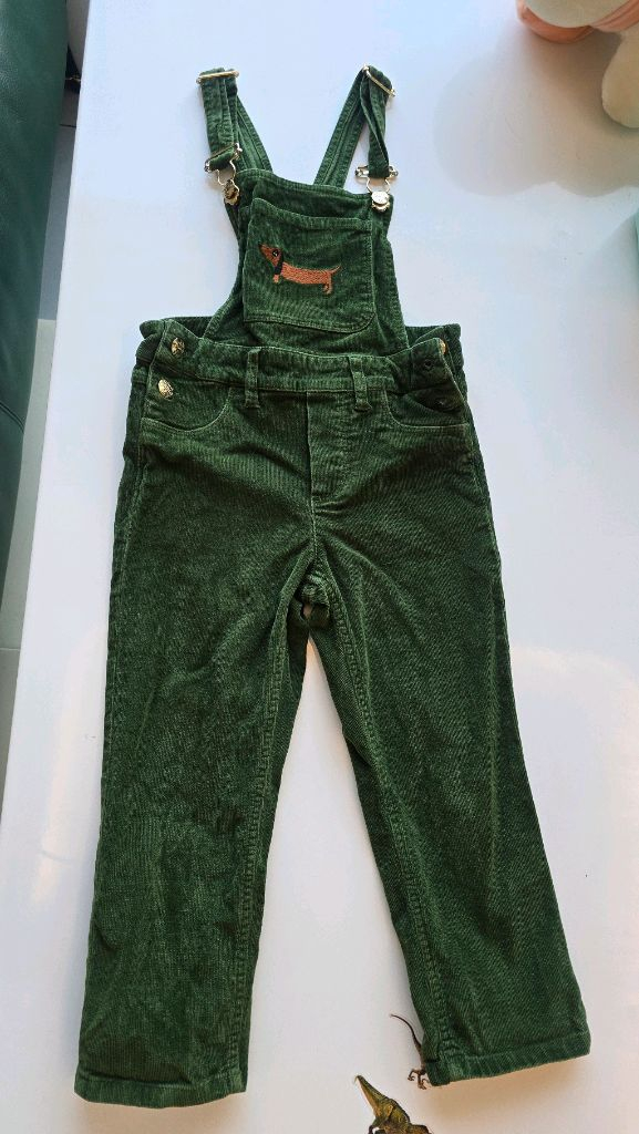 미니로디니 코듀로이 멜빵바지 92/98--3