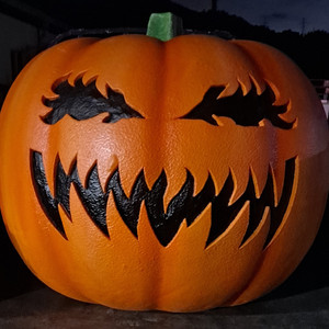 할로윈 잭 오 랜턴 호박 대형 장식품