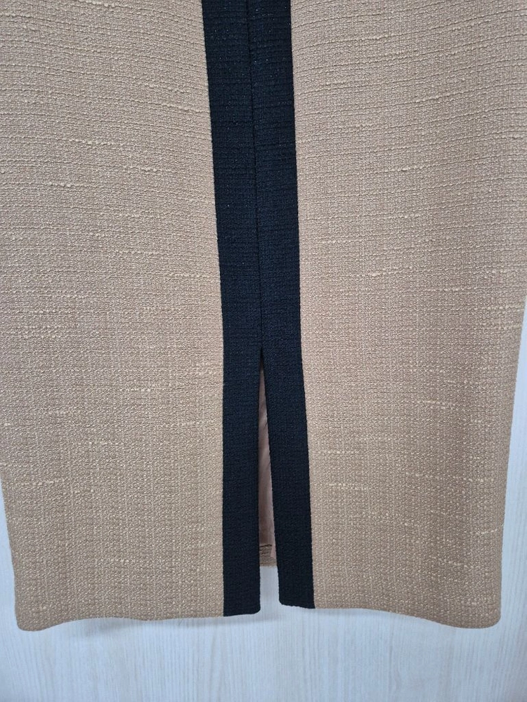 모조에스핀 배색 트위드원피스 이미지