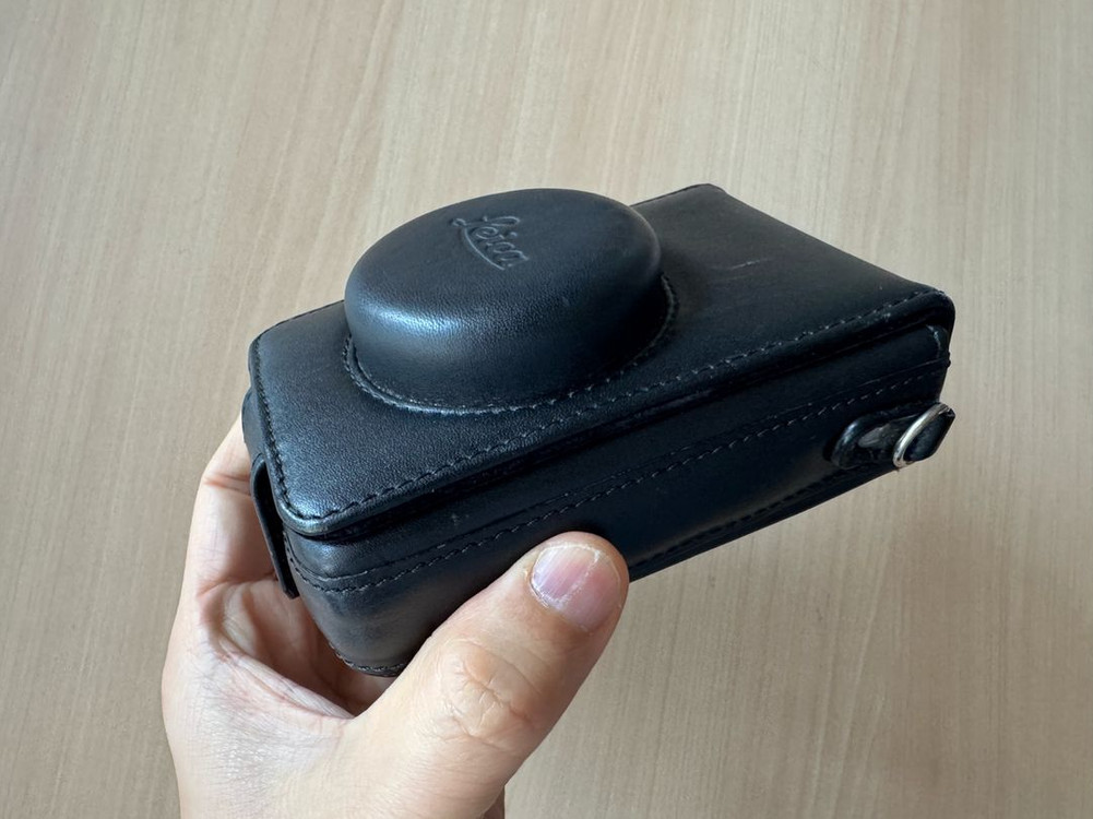 라이카 D-Lux4 디지털카메라 가죽케이스--3