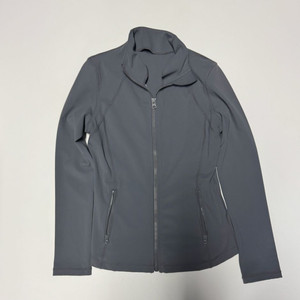 여성 뮬라웨어 기능성 트레이닝 풀 집업 그레이