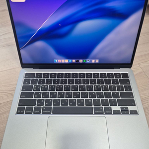 맥북에어13 M4 512GB 24GB 스카이블루 (새상품급/풀박) / 에어팟 액티브4