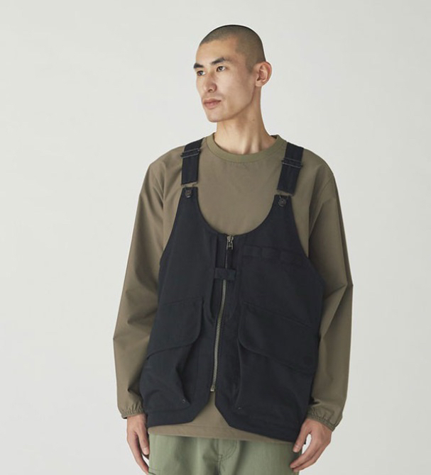 스노우피크 TAKIBI 웨더 베스트 - 블랙 L 이미지