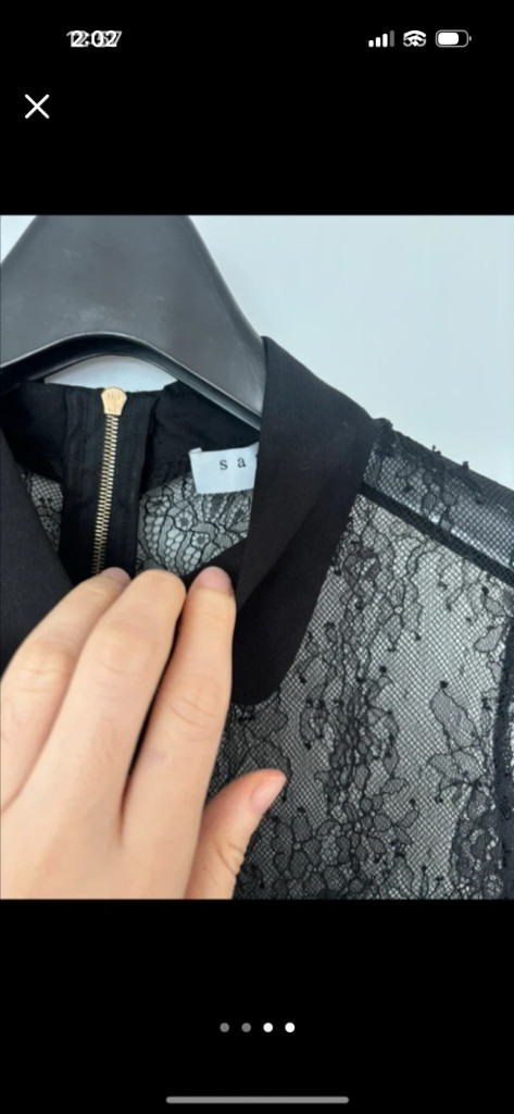 산드로원피스 산드로 로젠 산드로레이스원피스--3