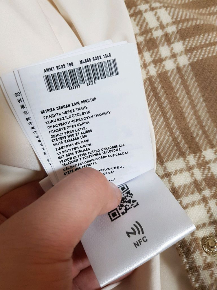 미우미우 플래드 다운 자켓--7