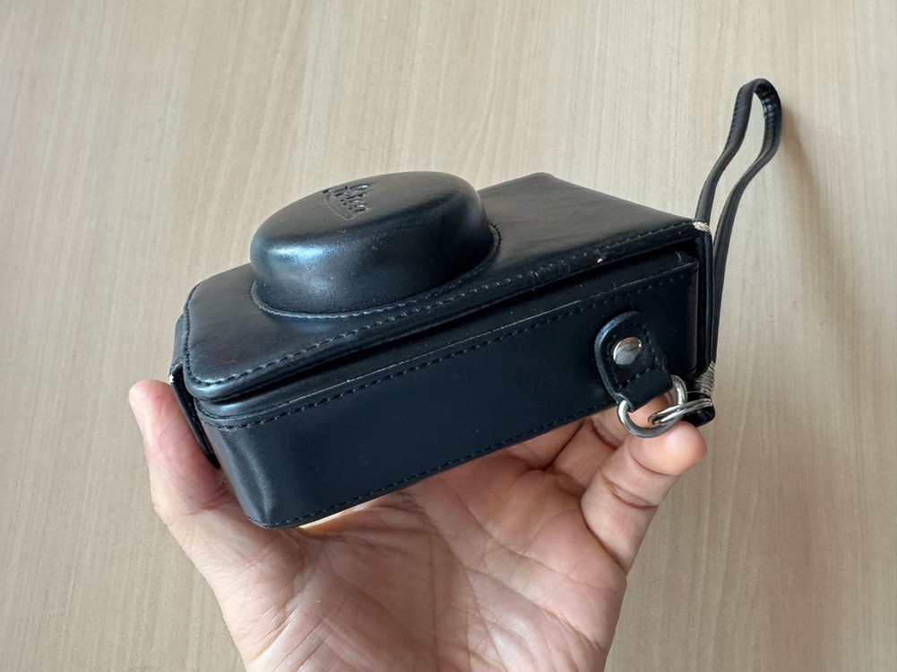 라이카 D-Lux4 디지털카메라 가죽케이스--3