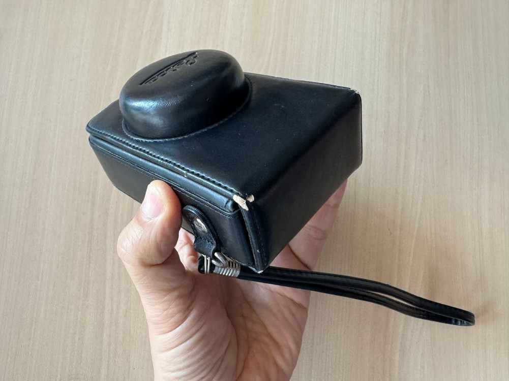 라이카 D-Lux4 디지털카메라 가죽케이스--4