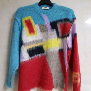 펜디 멀티컬러 모헤어 스웨터 니트