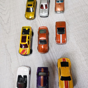 핫휠 아메리카 미니카 9대 일괄 이미지