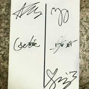 아이브 IVE 친필 싸인 사인 앨범 비매 장원영 안유진 리즈 가을 이서 이미지