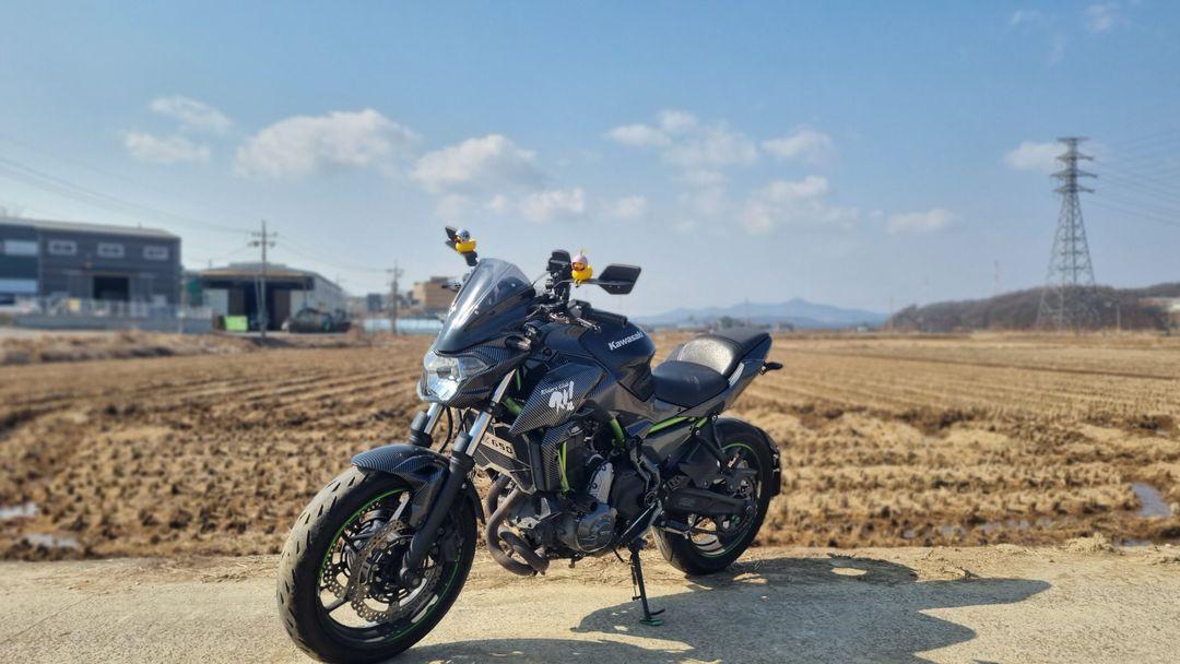 가와사키 z650 18년식/딱4만키로/아크라풀배기구변완/급매--2