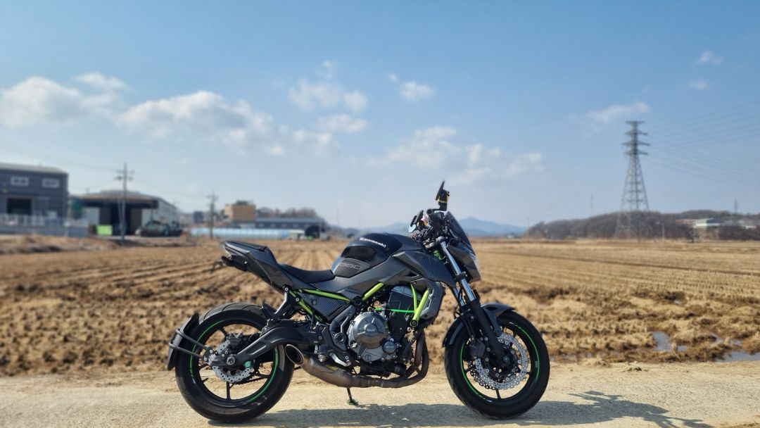 가와사키 z650 18년식/딱4만키로/아크라풀배기구변완/급매--7