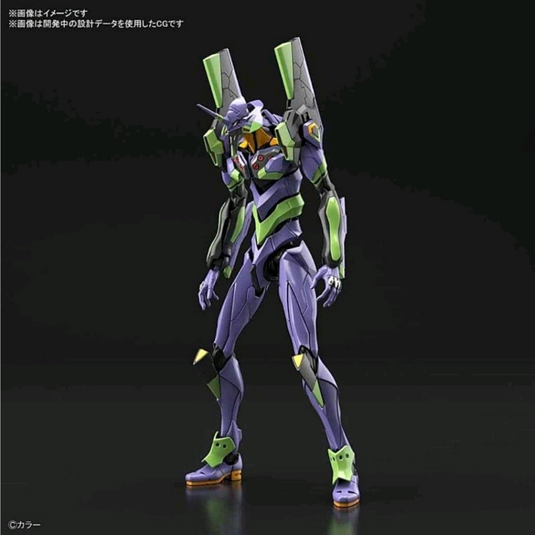 반다이 건담 RG에반게리온 초호기+팝마트 신지 파일럿슈트 팝니다--5