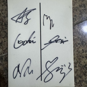 비매 아이브 친필 싸인 사인 메시지 장원영 안유진 리즈 가을 이서 레이 이미지