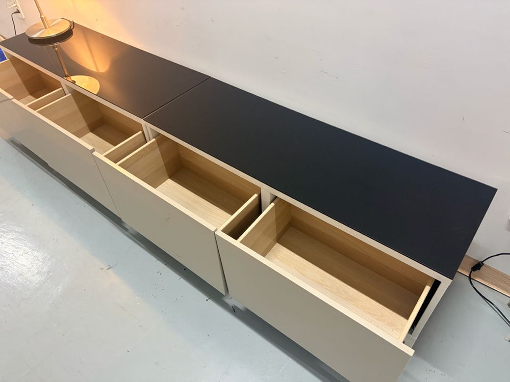 이케아 베스토 모듈가구 거실장 서랍장 수납장 2세트 2400--8