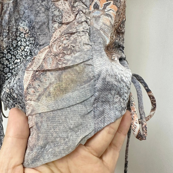 도호 여자 셔츠 블라우스 반팔 44-마른55추천--3