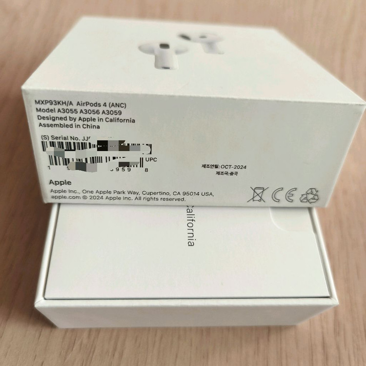 에어팟4 AirPods4 빈상자 케이스 (3천원) 애플 아이폰 이미지