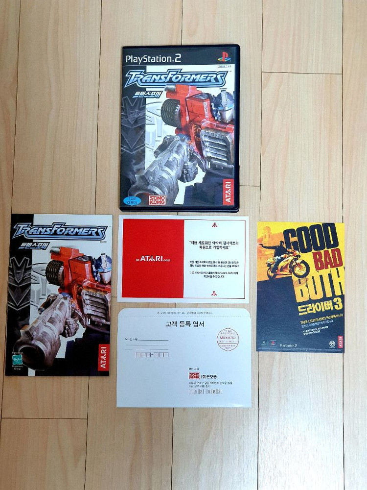 PS2 트랜스포머 ATARI 레어 S급 소장용 팝니다 이미지